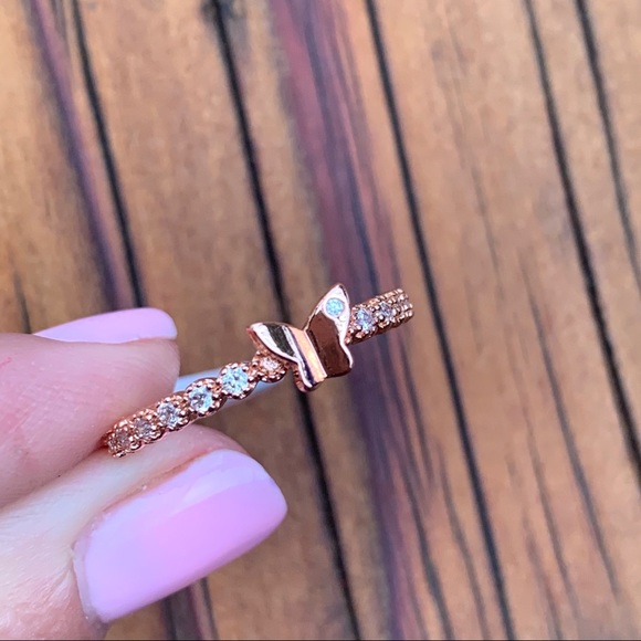 FLY WITH ME ♡ AAA Cubic Zirconia Ring - Picture 4 of 8